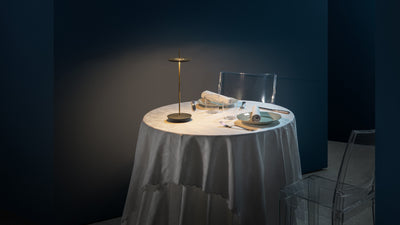 Desktop / Giulietta BE Table Lamp, by Catellani & Smith