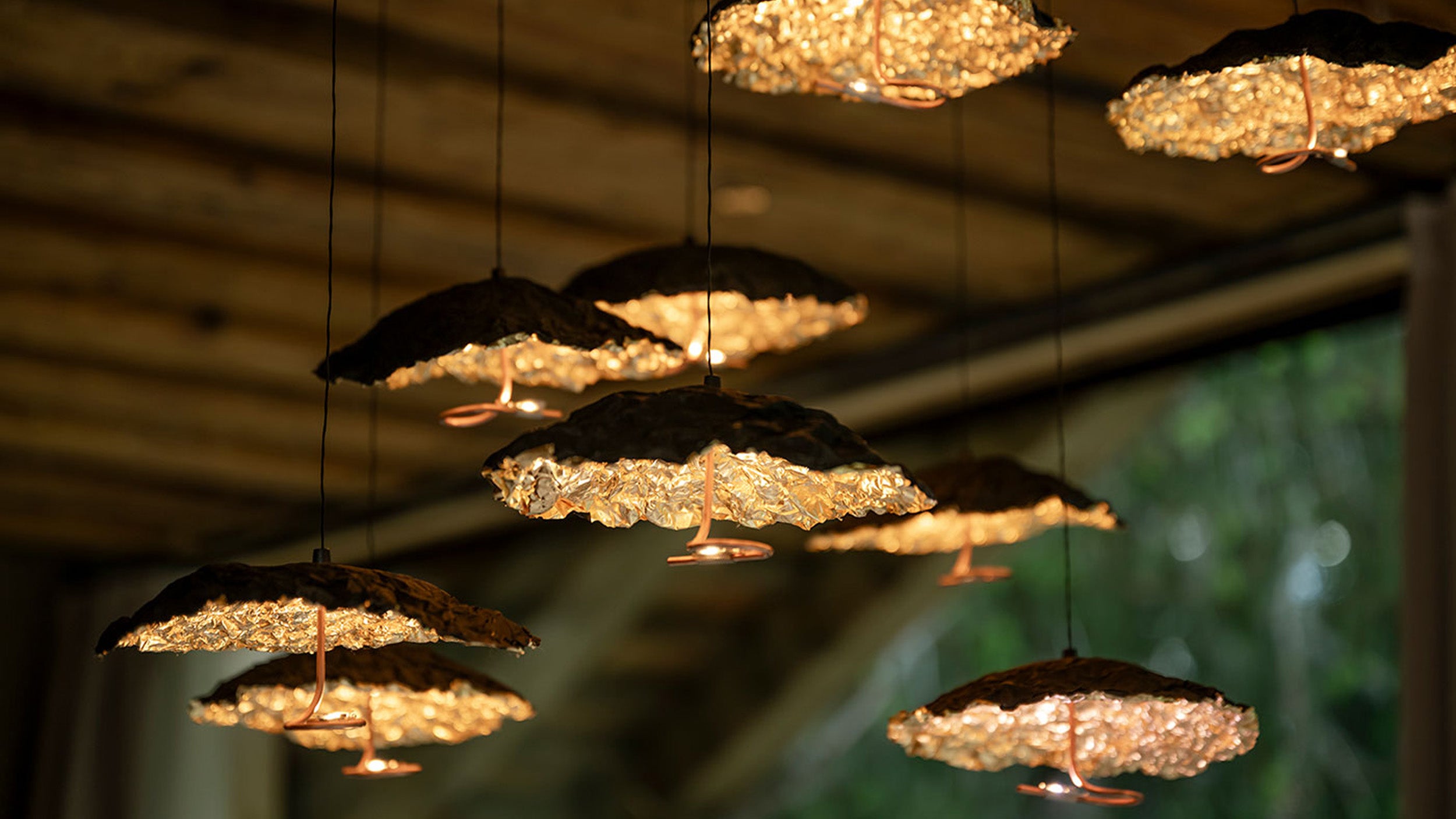 Desktop / Gold Moon Chandelier, by Catellani & Smith