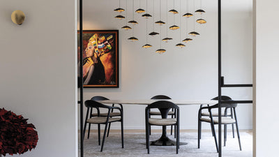 Desktop / Gold Moon Chandelier, by Catellani & Smith