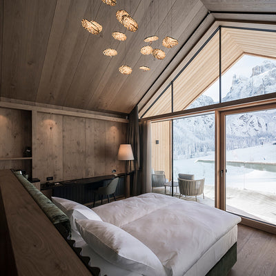 Mobile / Gold Moon Chandelier, by Catellani & Smith