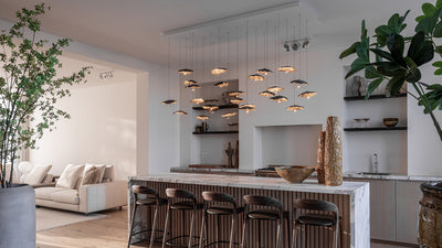 Desktop / Gold Moon Chandelier, by Catellani & Smith
