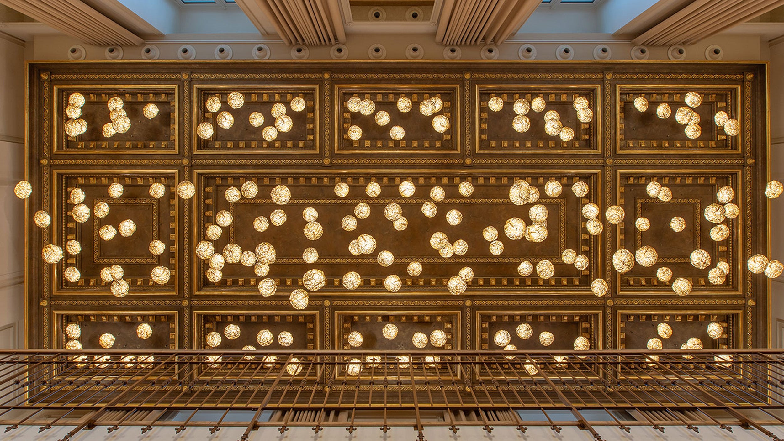 Desktop / Gold Moon JC/IC Pendant Lamp by Catellani & Smith
