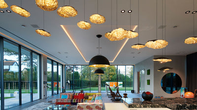 Desktop / Gold Moon JC/IC Pendant Lamp by Catellani & Smith