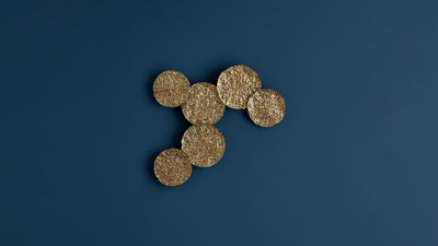 Desktop / Gold Moon Wall Lamp by Catellani & Smith