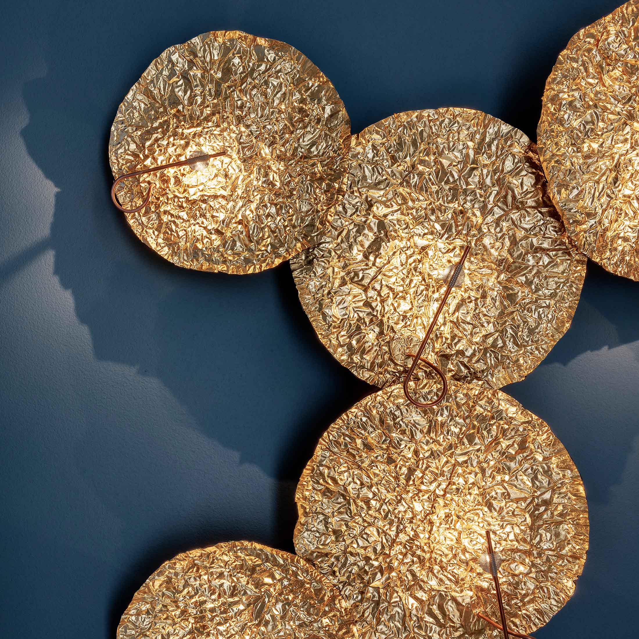 Mobile / Gold Moon Wall Lamp by Catellani & Smith