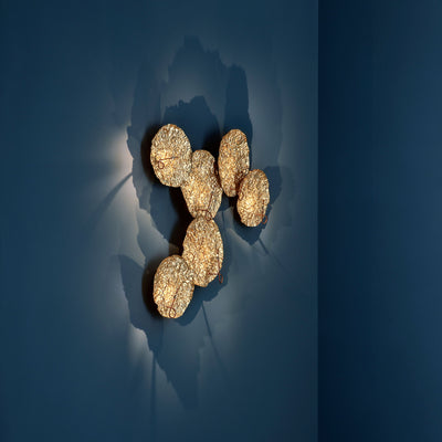Mobile / Gold Moon Wall Lamp by Catellani & Smith
