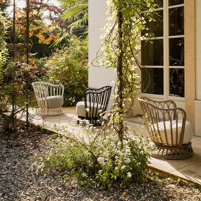 Mobile / Grace Outdoor Lounge Chair, designed by Tove Kindt-Larsen and made by Gubi