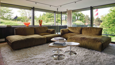 Desktop / Grande Soffice Sofa, designed by Francesco Binfare for Edra