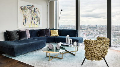 Desktop / Grande Soffice Sofa, designed by Francesco Binfare for Edra