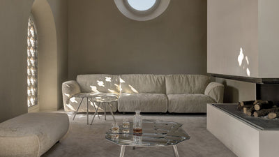 Desktop / Grande Soffice Sofa, designed by Francesco Binfare for Edra