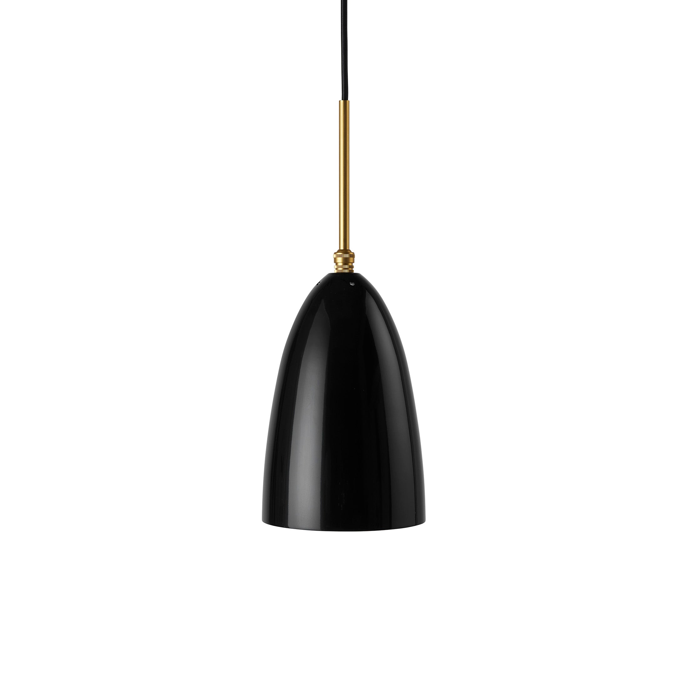 Black Semi Matt / Mobile / Gräshoppa Pendant Lamp, designed by Greta M. Grossman and made by Gubi
