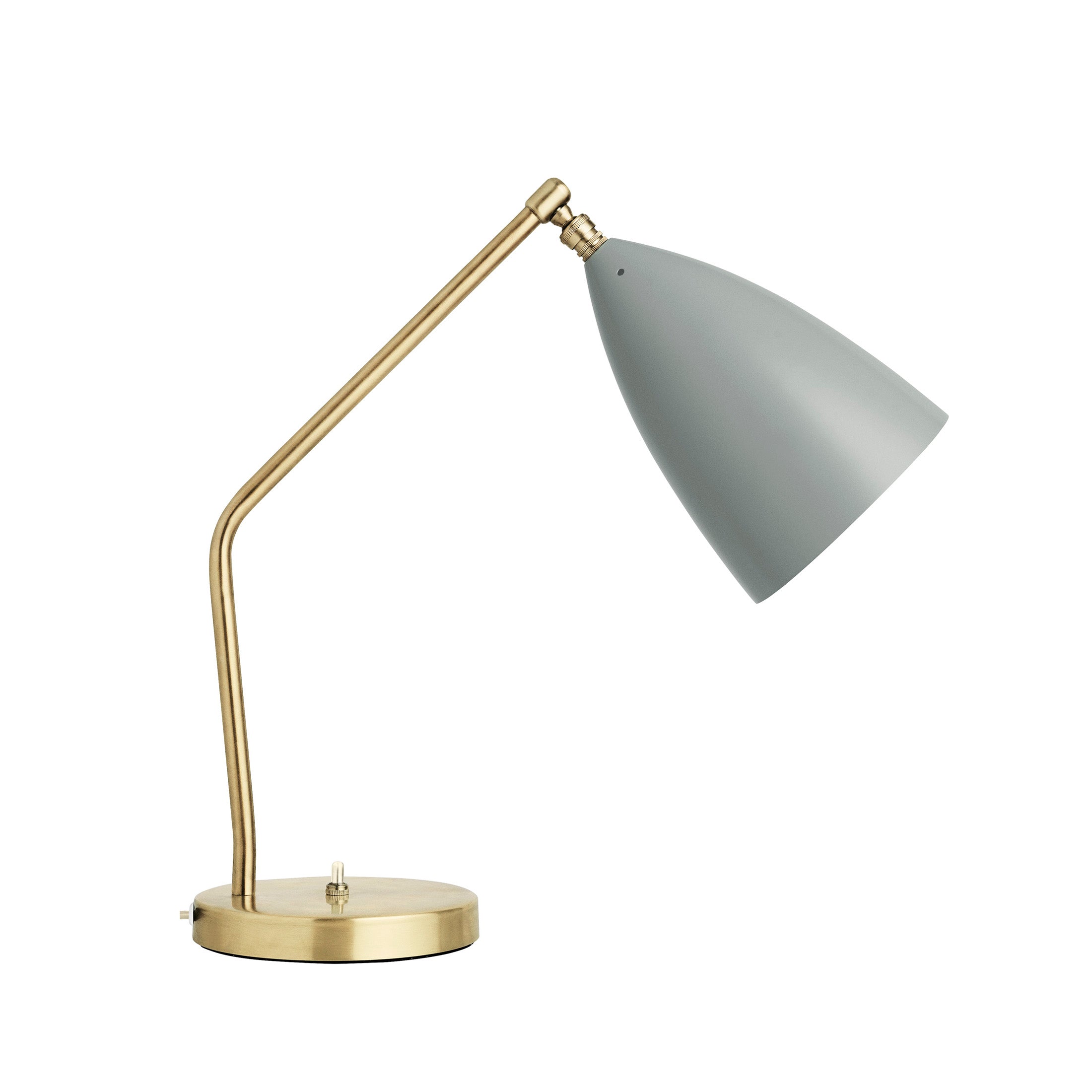 Dusty Blue Semi Matt / Mobile / Gräshoppa Table Lamp, designed by Greta M. Grossman and made by Gubi