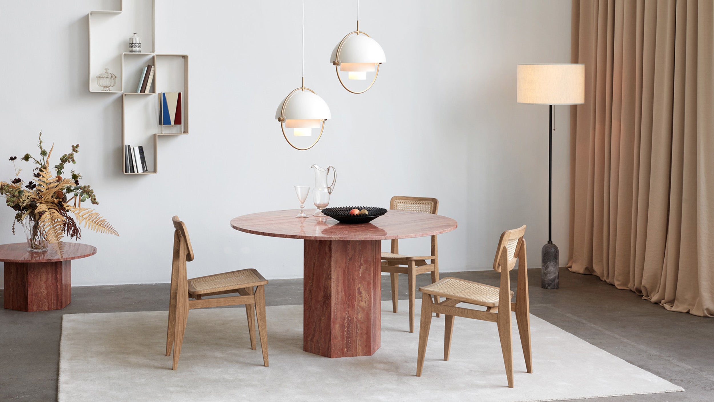 Desktop / Gravity Floor Lamp, designed by Space Copenhagen for Gubi