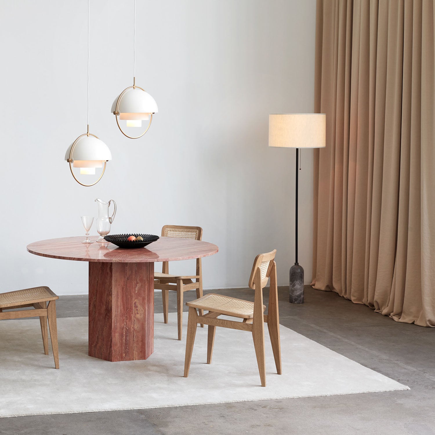 Mobile / Gravity Floor Lamp, designed by Space Copenhagen for Gubi