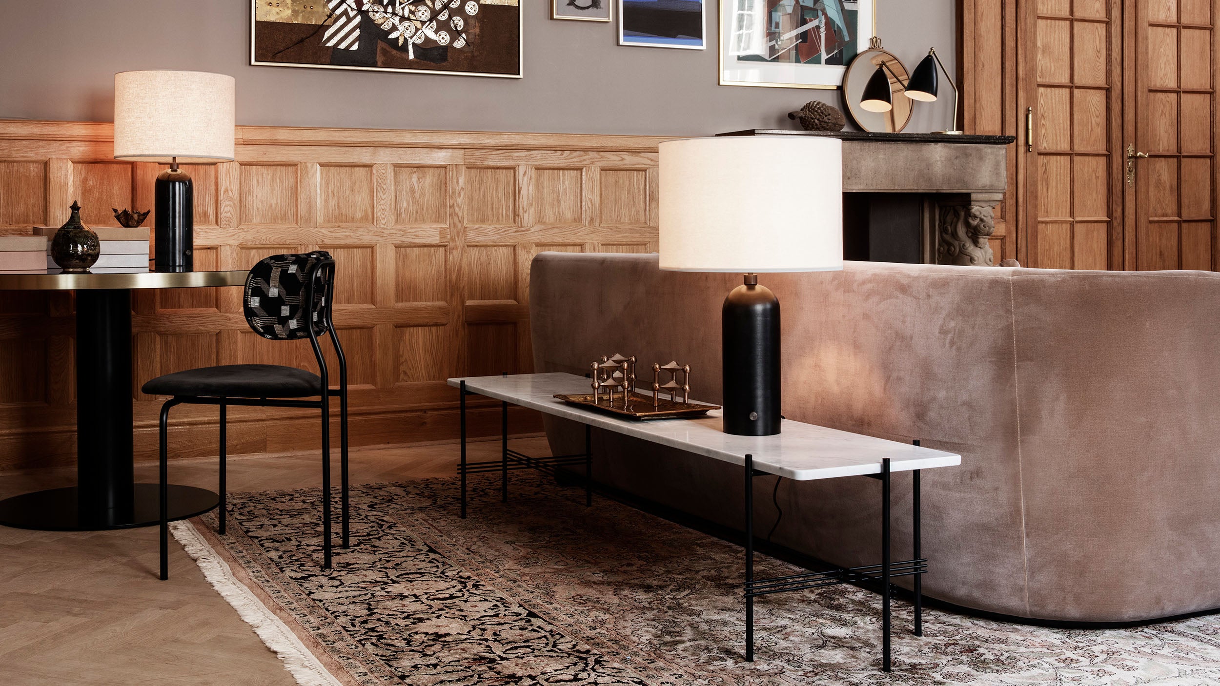 Desktop / Gravity Table Lamp, designed by Space Copenhagen for Gubi