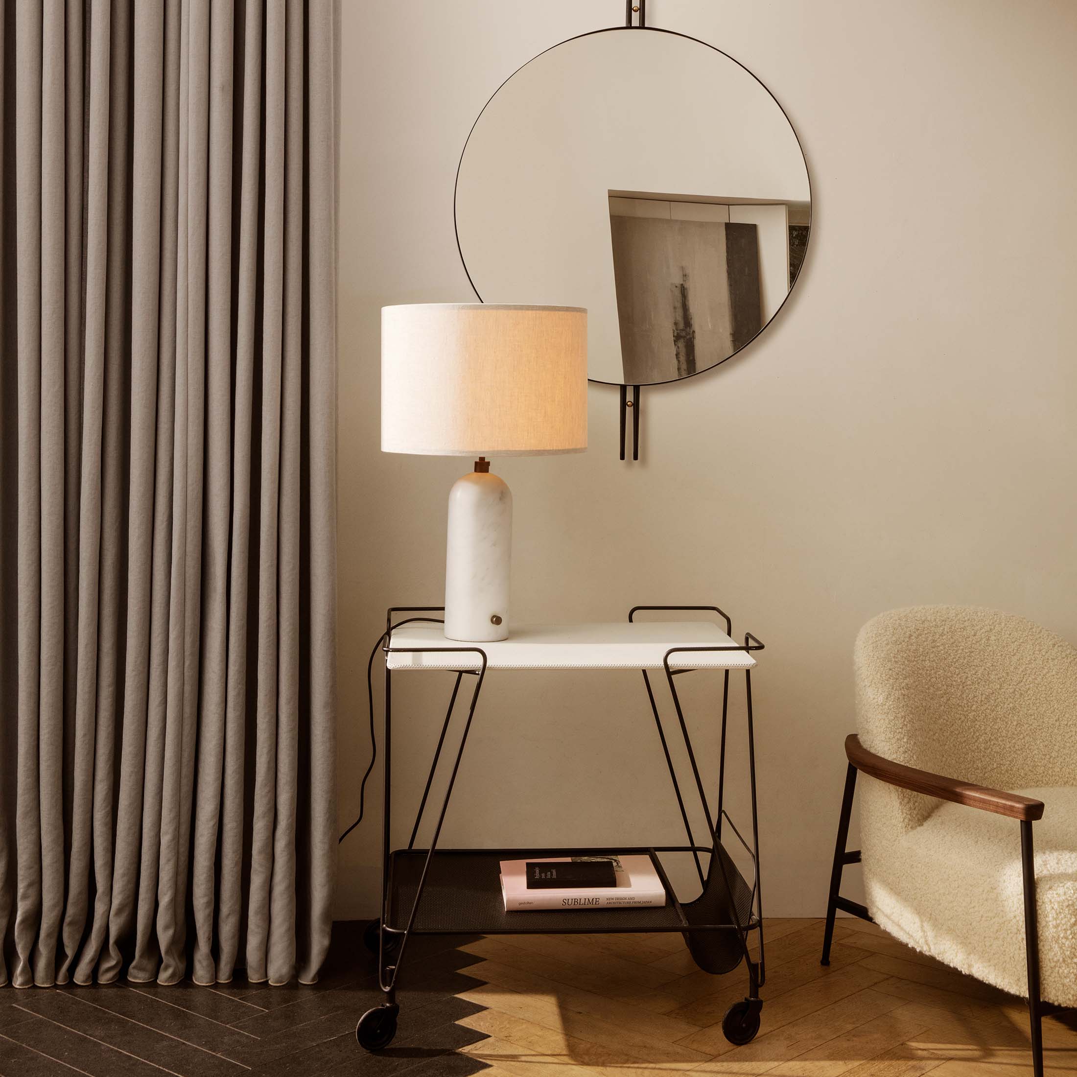 Mobile / Gravity Table Lamp, designed by Space Copenhagen for Gubi