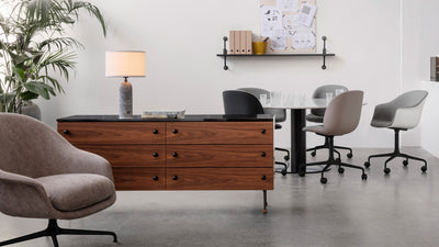 Desktop / Gravity Table Lamp, designed by Space Copenhagen for Gubi