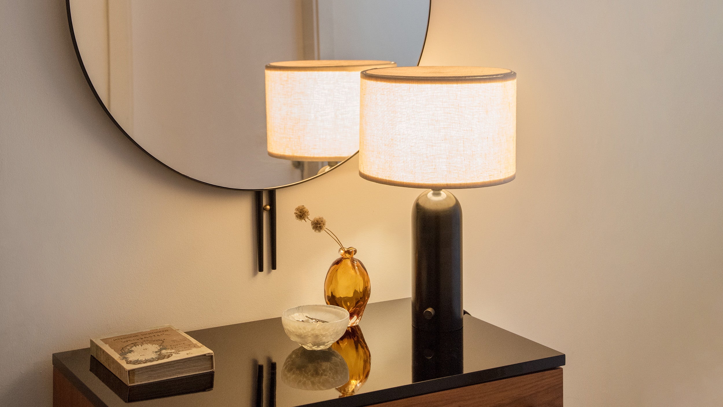 Desktop / Gravity Table Lamp, designed by Space Copenhagen for Gubi
