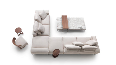 Desktop / Gregory XL Sofa, designed by Antonio Citterio for Flexform