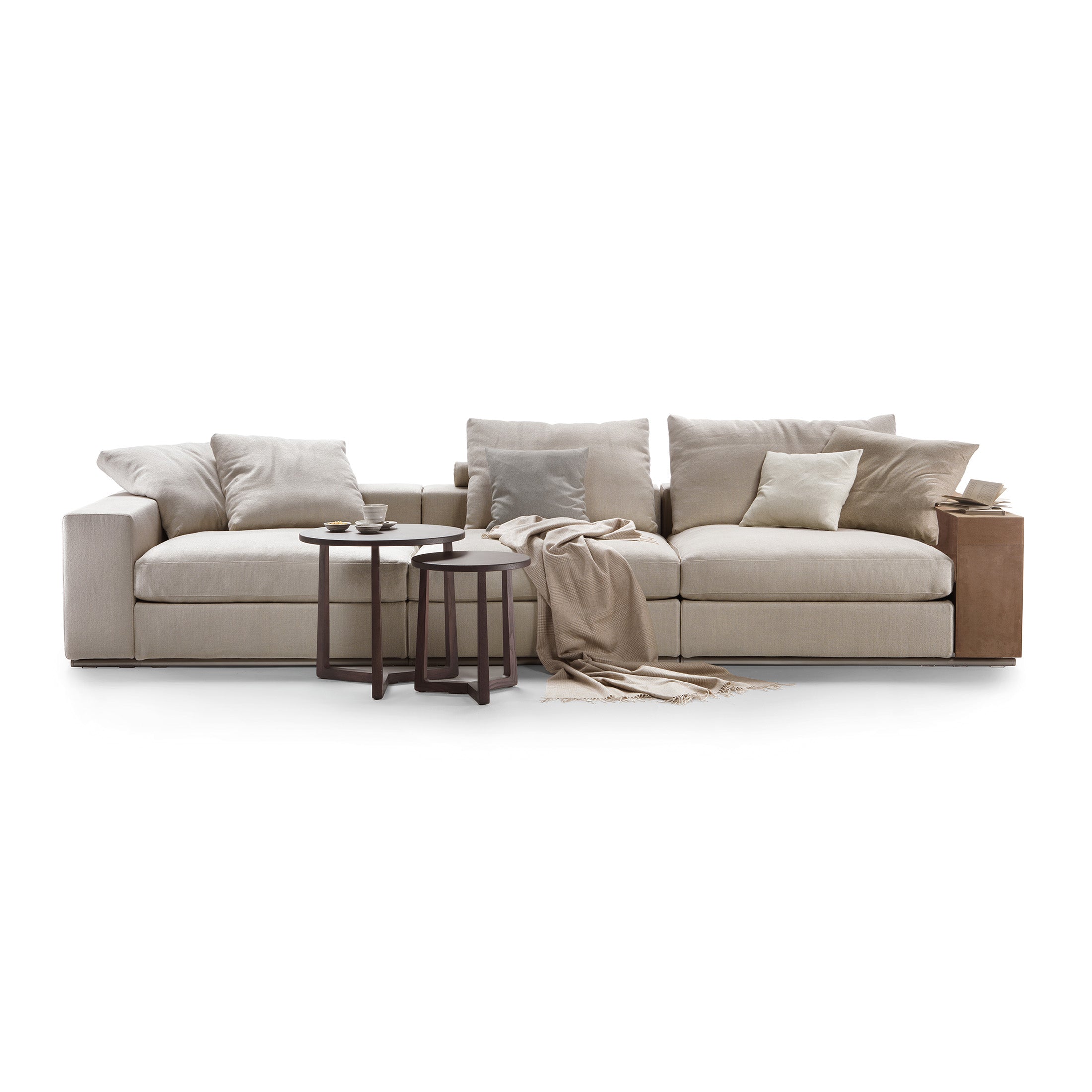 Mobile / Groundpiece Sofa Composition, designed by Antonio Citterio for Flexform