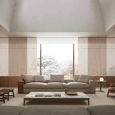 Mobile / Groundpiece Sofa Composition, designed by Antonio Citterio for Flexform