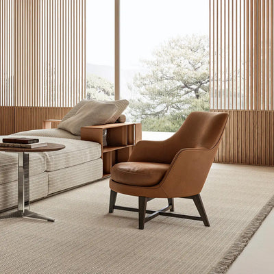 Mobile / Guscio Armchair, designed by Antonio Citterio for Flexform