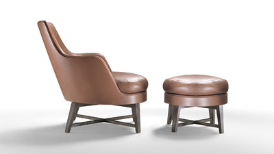 Desktop / Guscio Armchair, designed by Antonio Citterio for Flexform