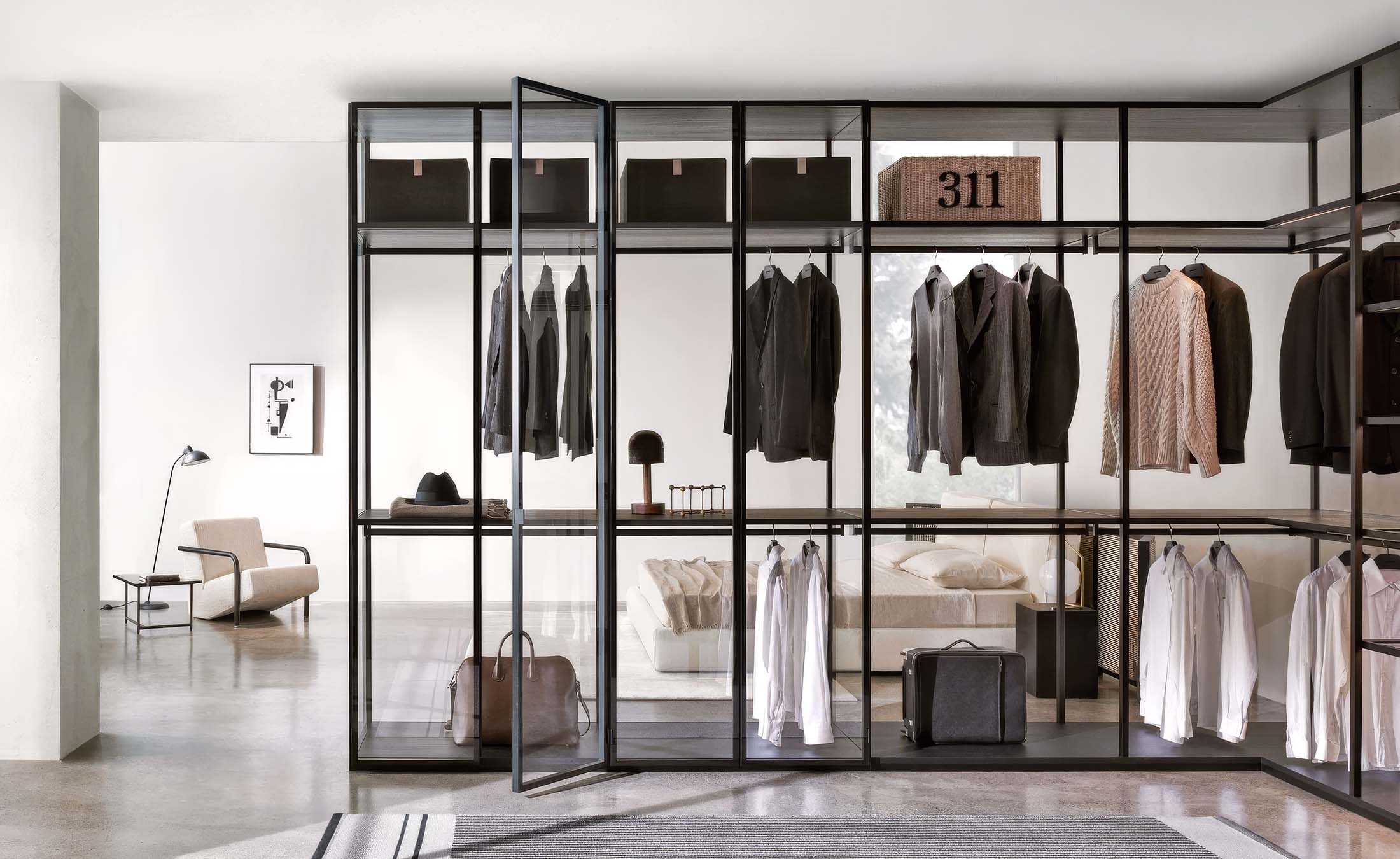 Hinged - Storage Closet by Porro