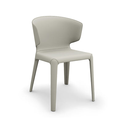 Metallo Leather 13X276 / Mobile / BlackMenu / Hola 367 Chair, designed by Hannes Wettstein made by Cassina