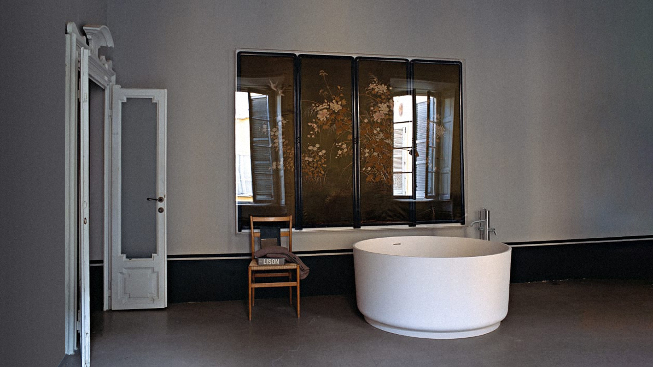 Desktop / In-Out Bathtub, designed by Benedini Associati for Agape
