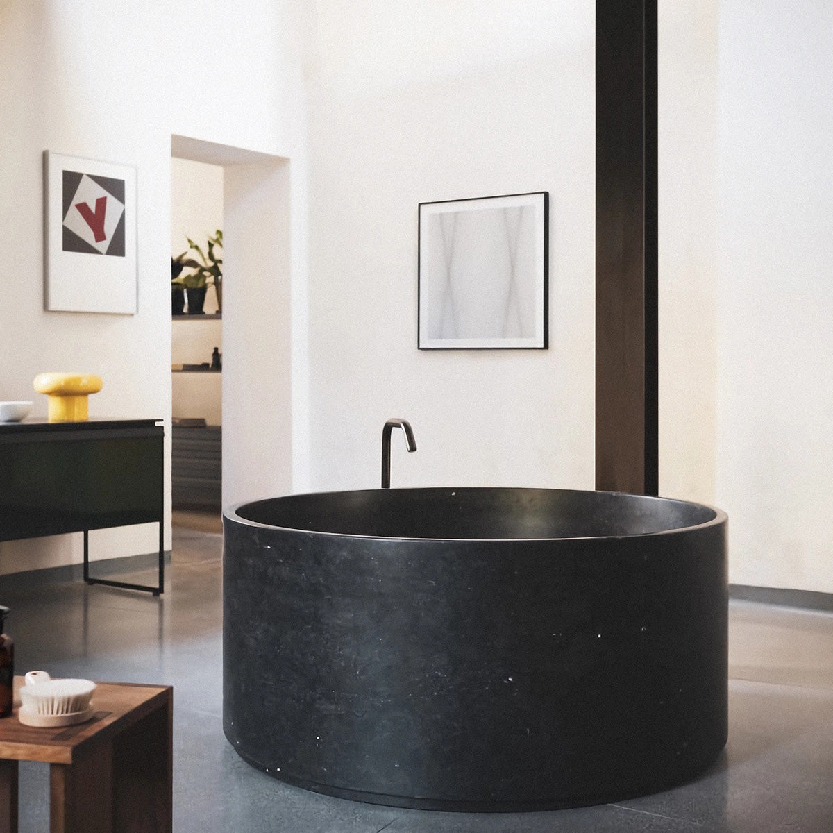 Mobile / In-Out Bathtub, designed by Benedini Associati for Agape