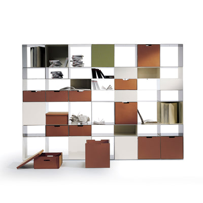 Mobile / Infinity Bookshelf, designed by Antonio Citterio for Flexform