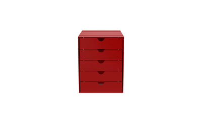 Desktop / Inos 5 Drawer Set (K1), made by USM Haller