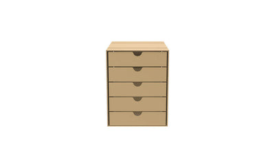 Desktop / Inos 5 Drawer Set (K1), made by USM Haller