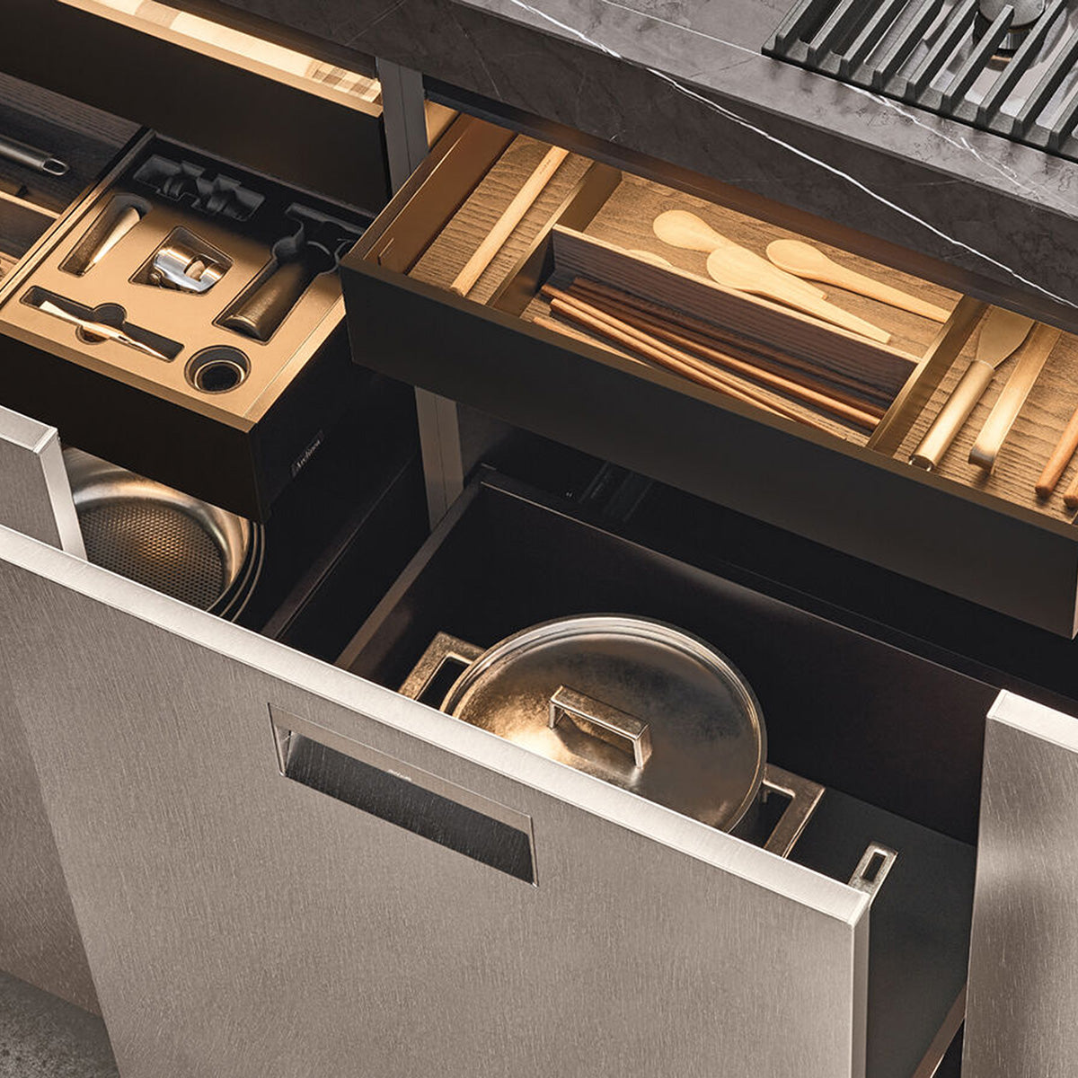 Mobile / Italia Kitchen, designed by Antonio Citterio for Arclinea