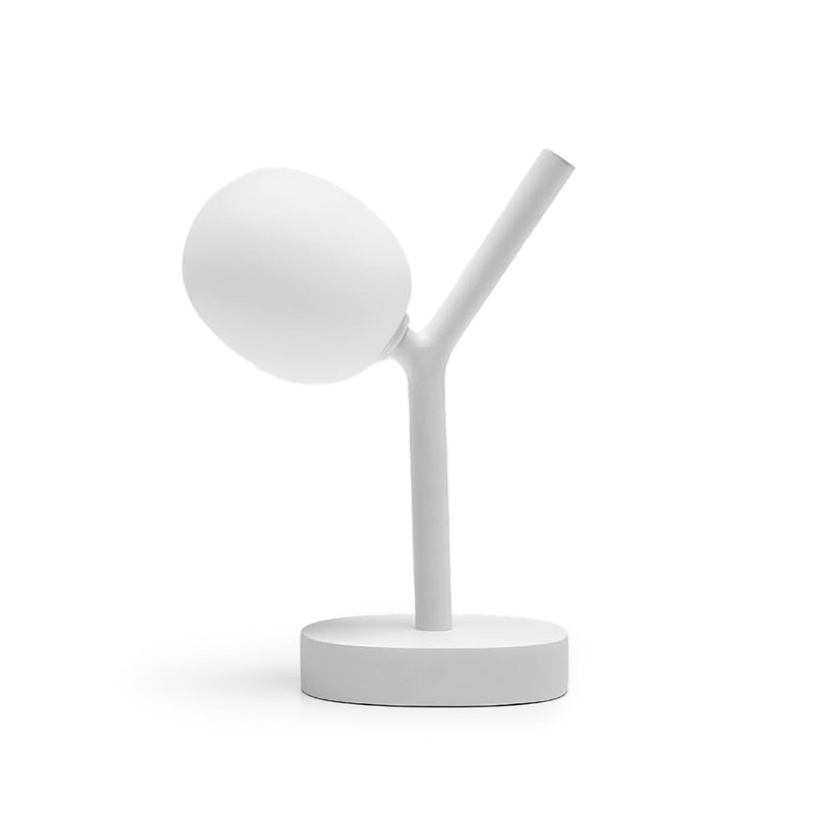 White / Mobile / Ivy Table Battery lamp by Lucie Koldová for Brokis
