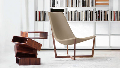 Desktop / Jade Lounge Chair, designed by Christophe Pillet for Porro