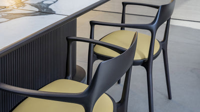 Desktop / Janine, designed by Roberto Lazzeroni for Ceccotti Collezioni