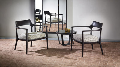 Desktop / Janine Lounge, designed by Roberto Lazzeroni for Ceccotti Collezioni