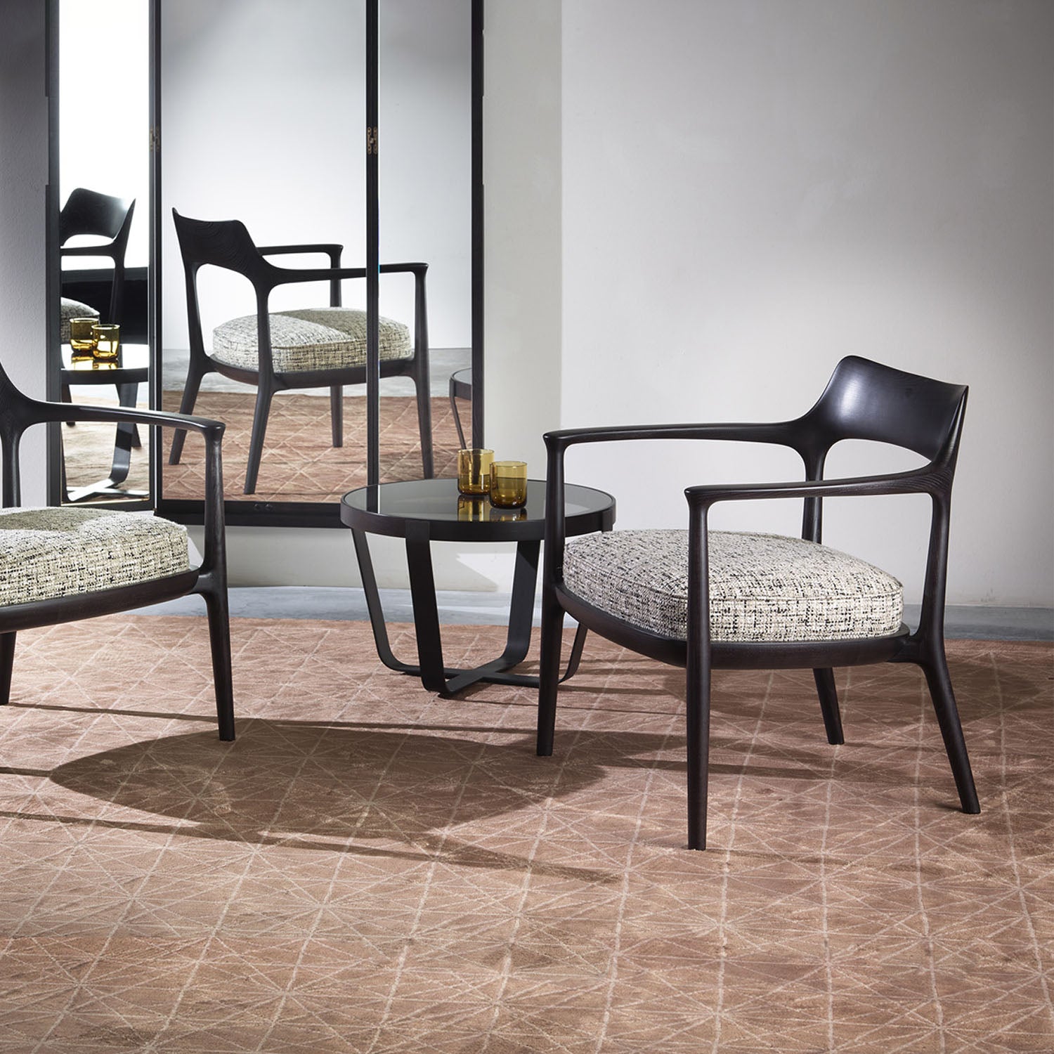 Mobile / Janine Lounge, designed by Roberto Lazzeroni for Ceccotti Collezioni