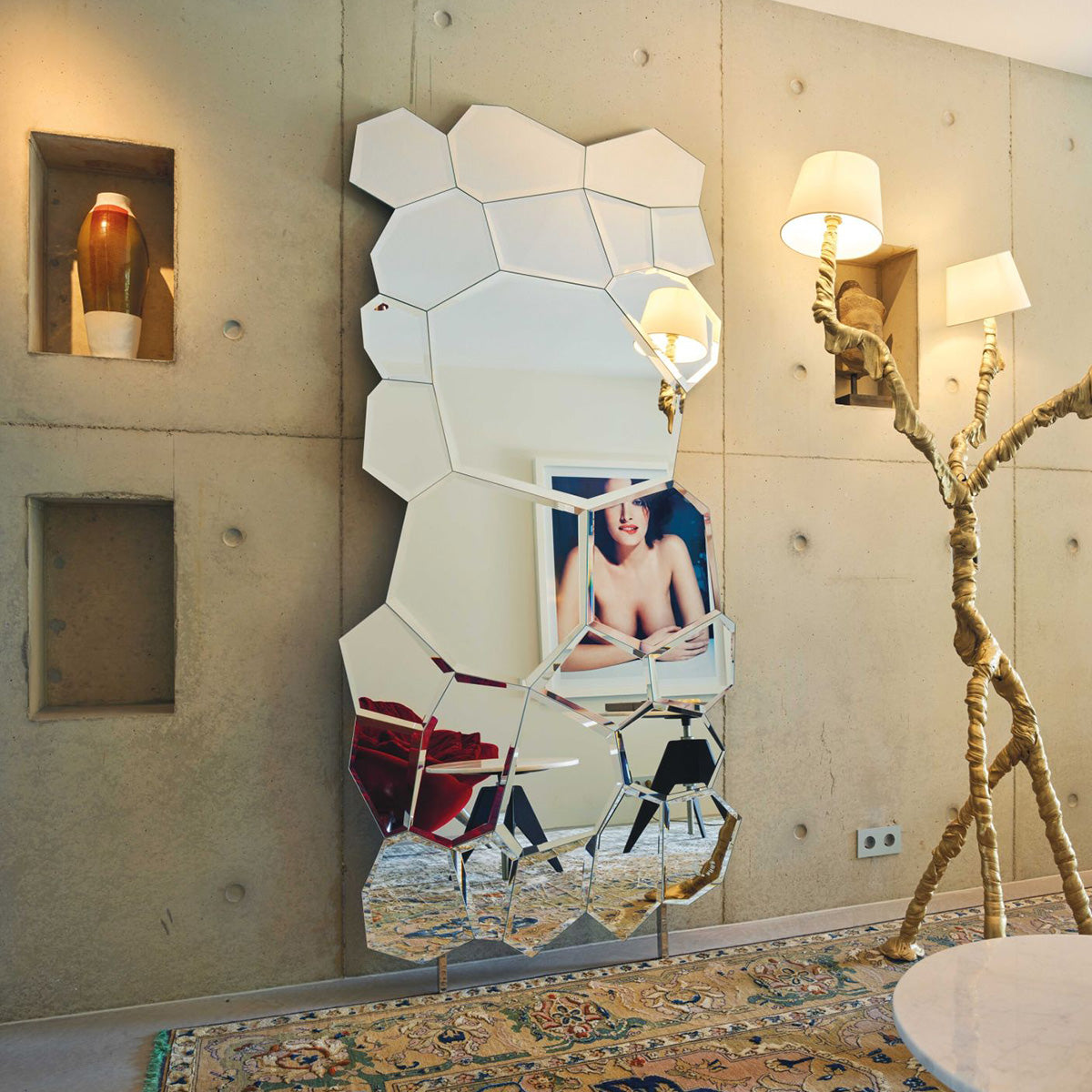 Mobile / Jubile Mirror, designed by Estudio Campana for Edra