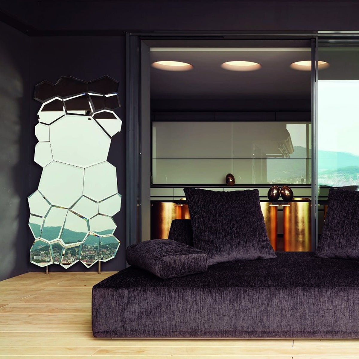 Mobile / Jubile Mirror, designed by Estudio Campana for Edra