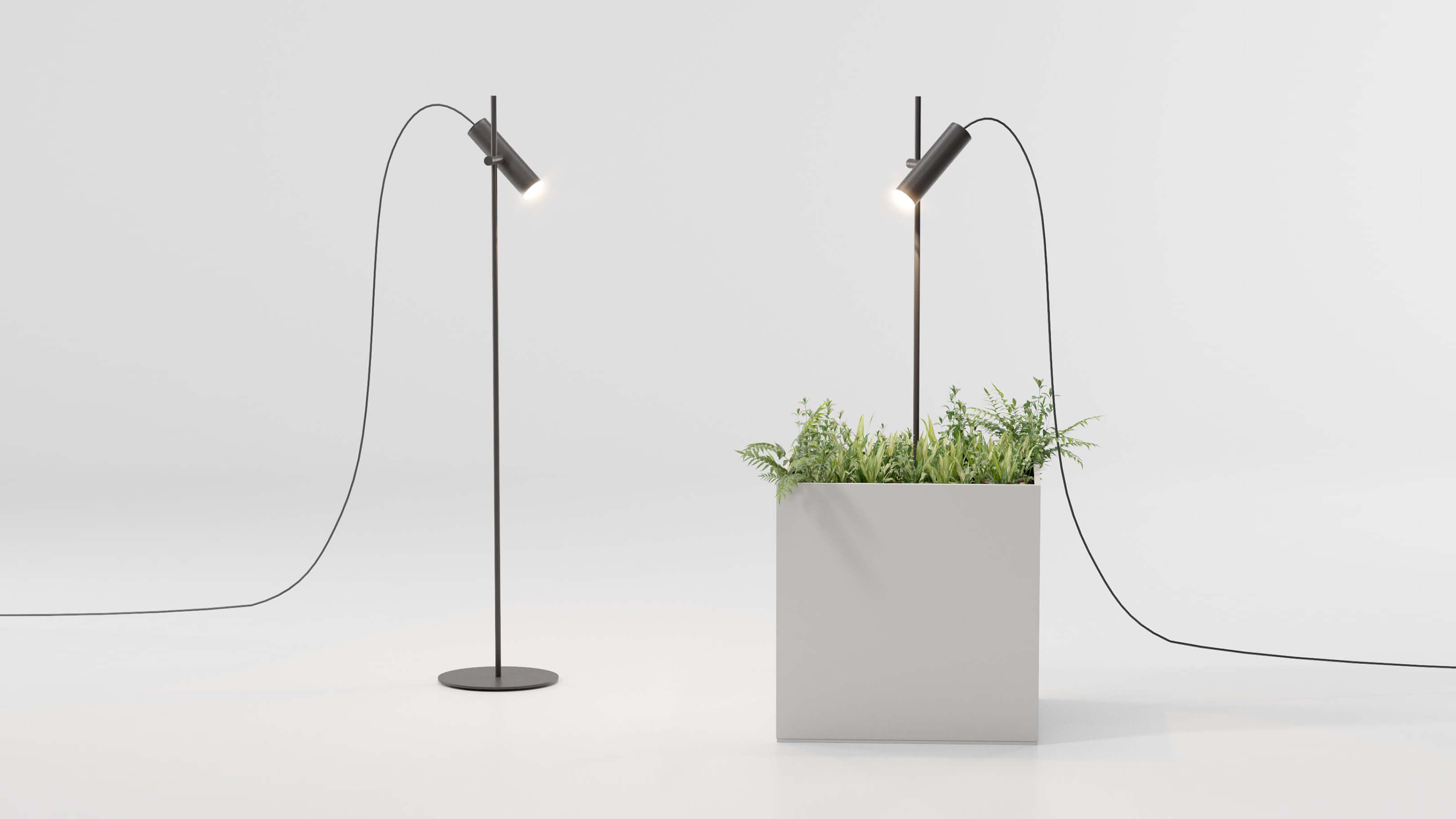 Desktop / WhiteMenu / Dots Planter Light, designed by Kettal Studio