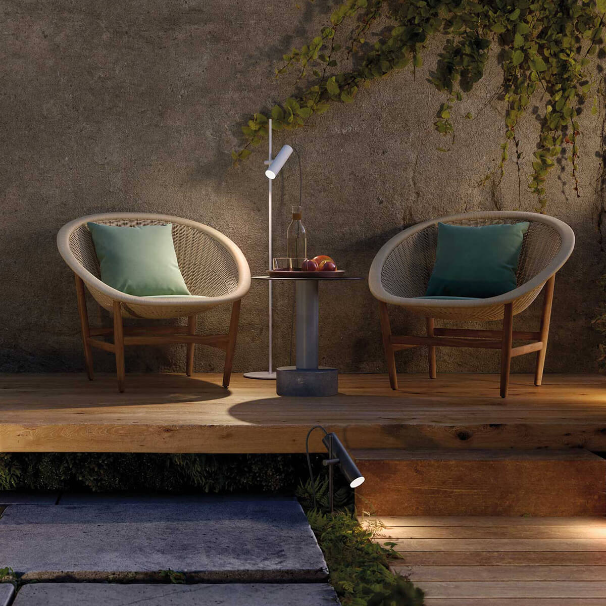 Mobile / WhiteMenu / Dots Planter Light, designed by Kettal Studio