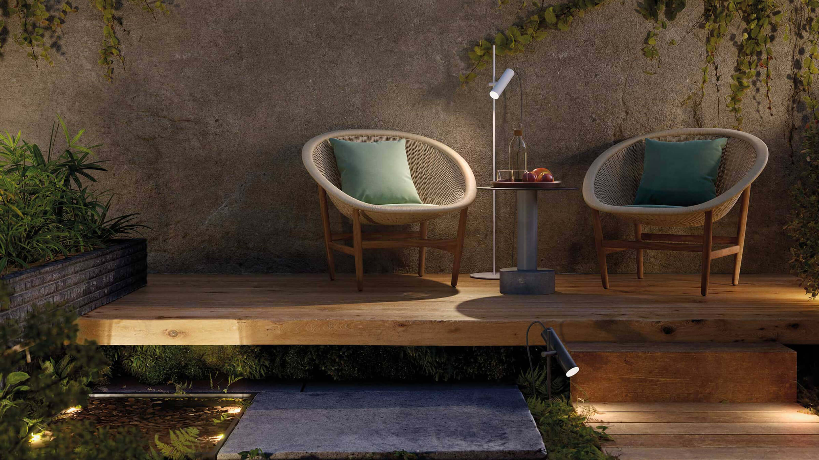Desktop / WhiteMenu / Dots Planter Light, designed by Kettal Studio