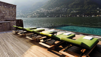 Desktop / BlackMenu / Mesh Deckchair, designed by Patricia Urquiola