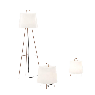 Mobile / WhiteMenu / Mia Table and Floor Light, designed by Michel Charlot