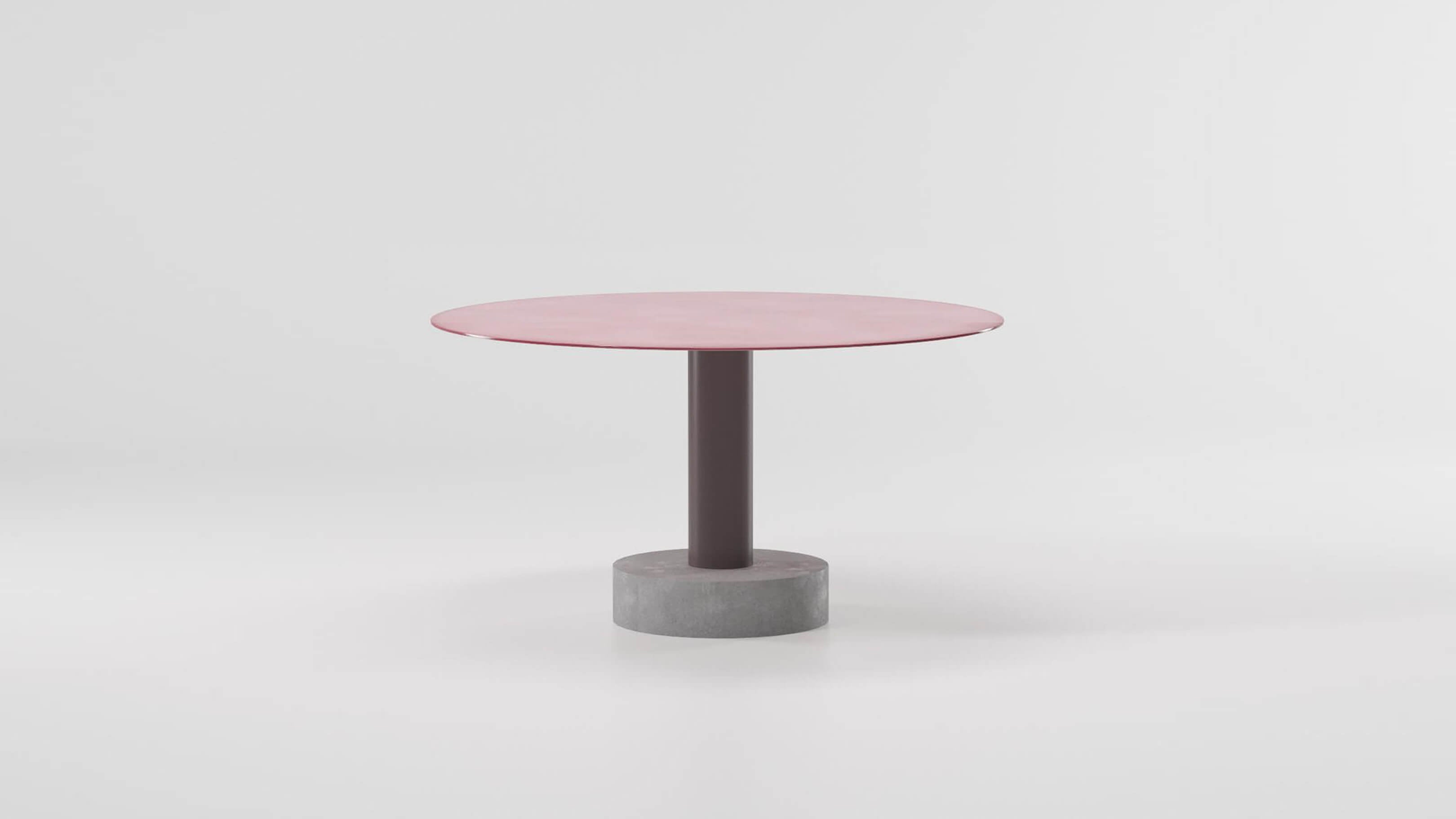 Desktop / BlackMenu / Roll Dining Table, designed by Patricia Urquiola