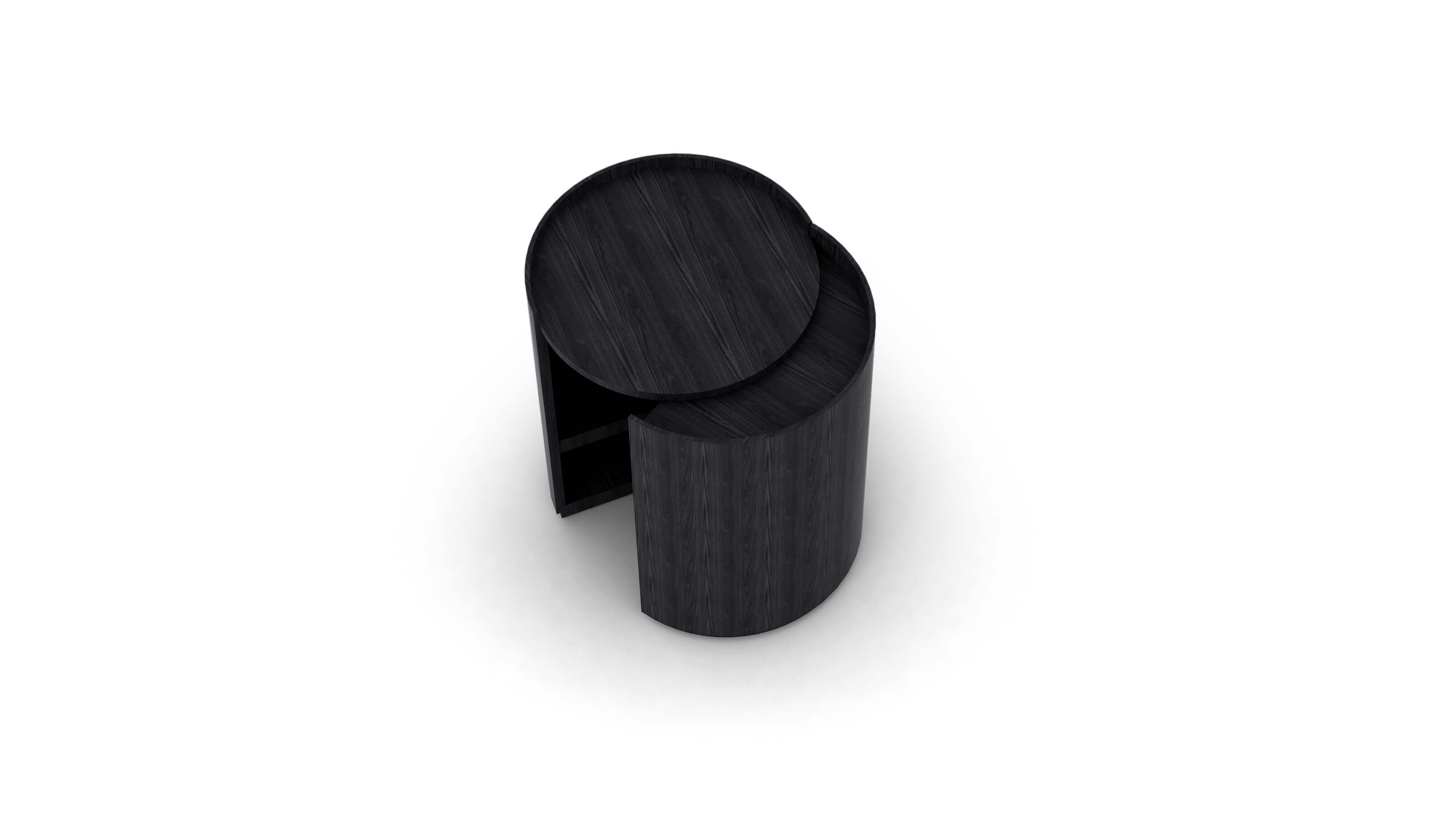 Right / Desktop / BlackMenu / Moon Side Table designed by MIST-O