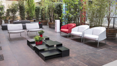 Desktop / WhiteMenu / Poncho, designed by LucidiPevere made by Living Divani